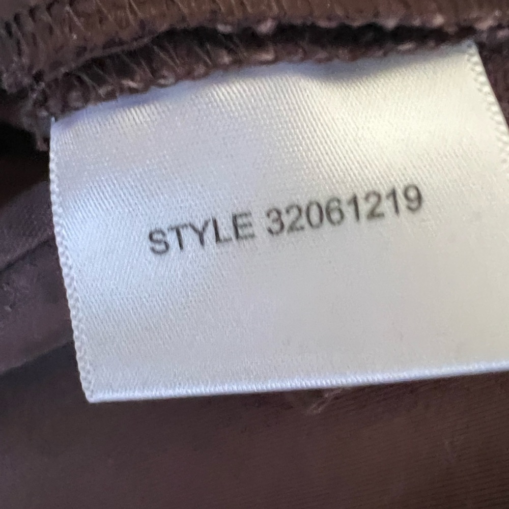 Tory Burch brown trouser flare leg pants. Size 8 - Picture 5 of 11